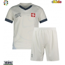 Switzerland Replica Away Minikit Euro 2024 Short Sleeve (+ pants)